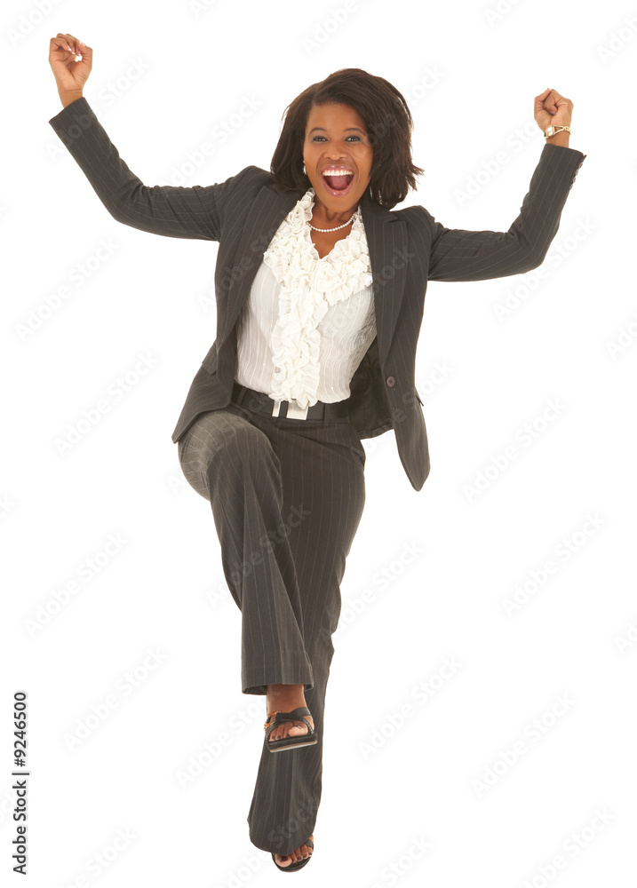Sexy young adult african businesswoman in a business suit Sexy young adult african businesswoman in a business suit