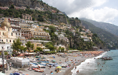 Positano in season, Italy
