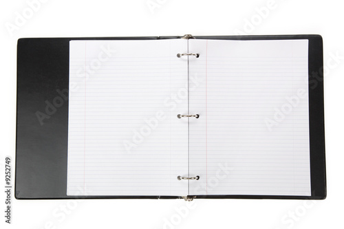 Notebook, Ring Binder, with white background
