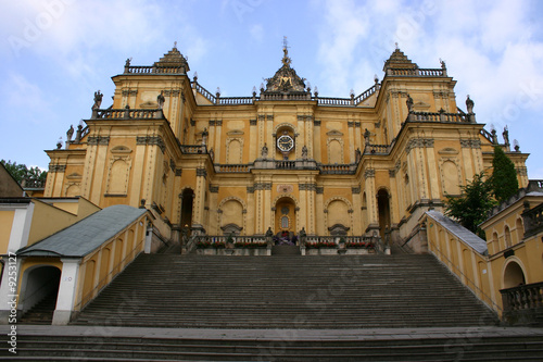 old cathedral at wambierzyce - kotlina klodzka - poland