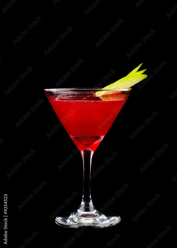 Cocktail drink on fruit/ isolated Cocktail drink on fruit/ isolated