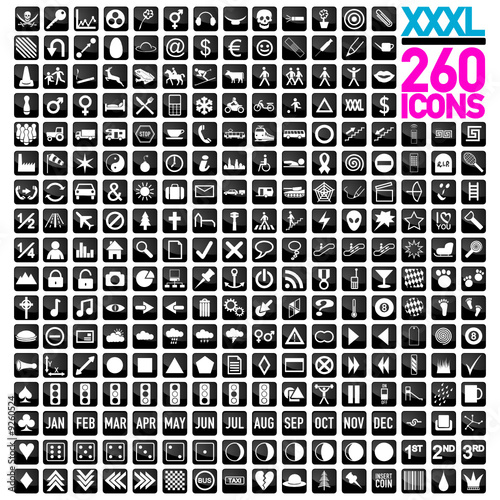 xxxl 260 icons