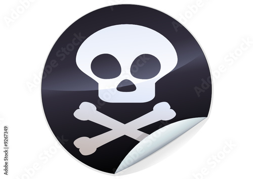 Sticker pirate (détouré)