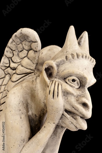 diable pensif