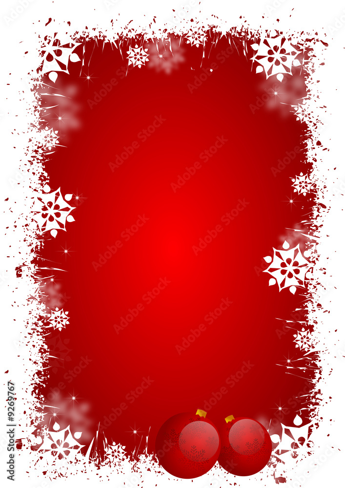 Christmas frame with many snowflakes and stars Christmas frame with many snowflakes and stars