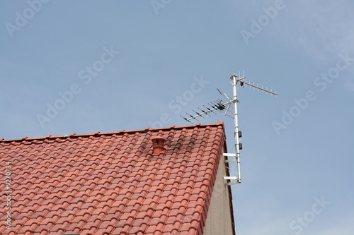 antenne sur le toit