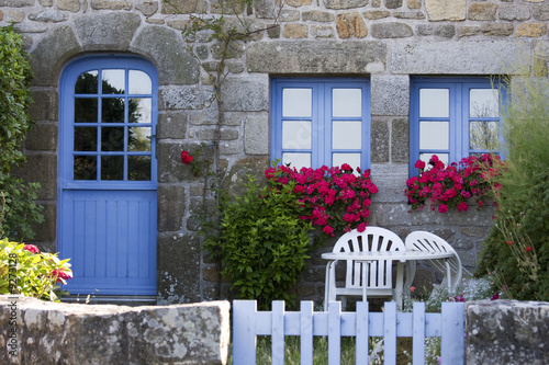 Facade maison bretonne