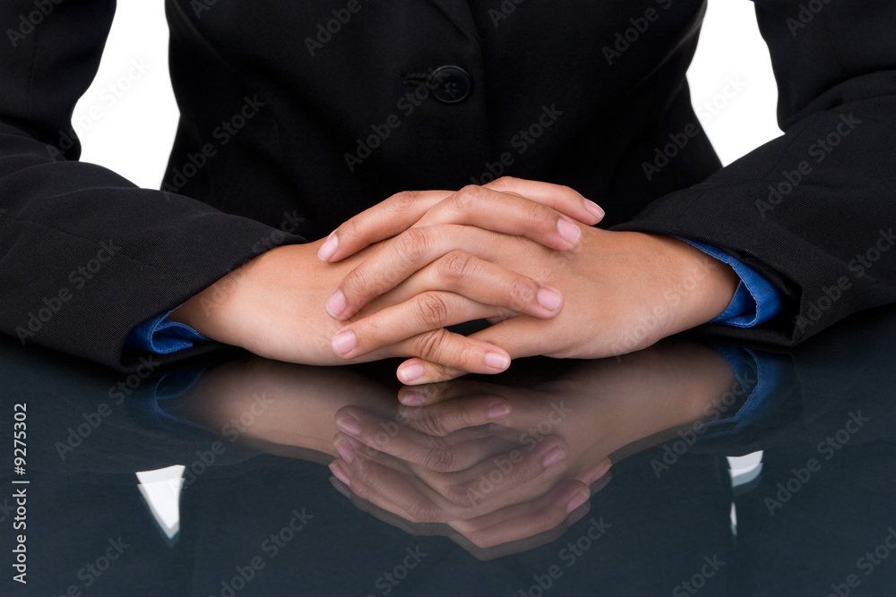 Obraz premium Formal hand gesture