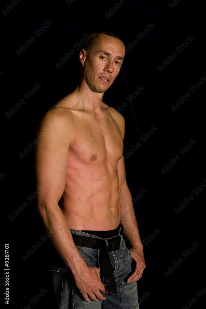 Fototapeta premium Muscular male