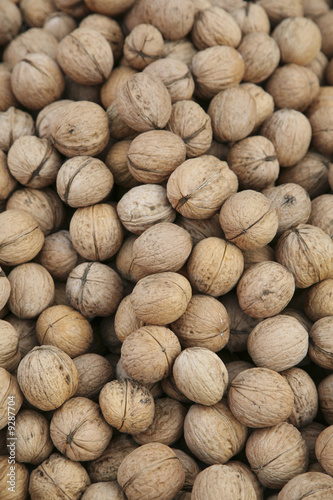 Walnuts background