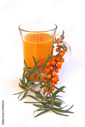 Sanddorn Saft - sallow thorn juice 01