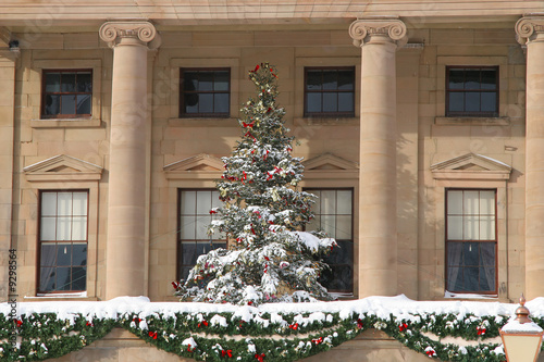  Province House in Charlottetown, Prince Edward Island, Canada.