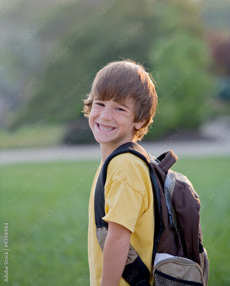 Naklejka premium Ready For School