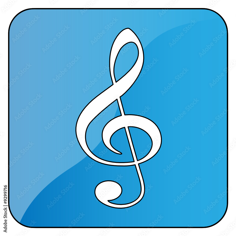 Obraz premium Violinschlüssel