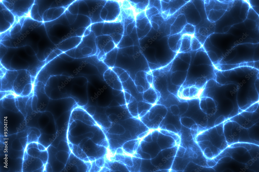 Blue Electrical Storm Abstract Background in Blue Black Blue Electrical Storm Abstract Background in Blue Black
