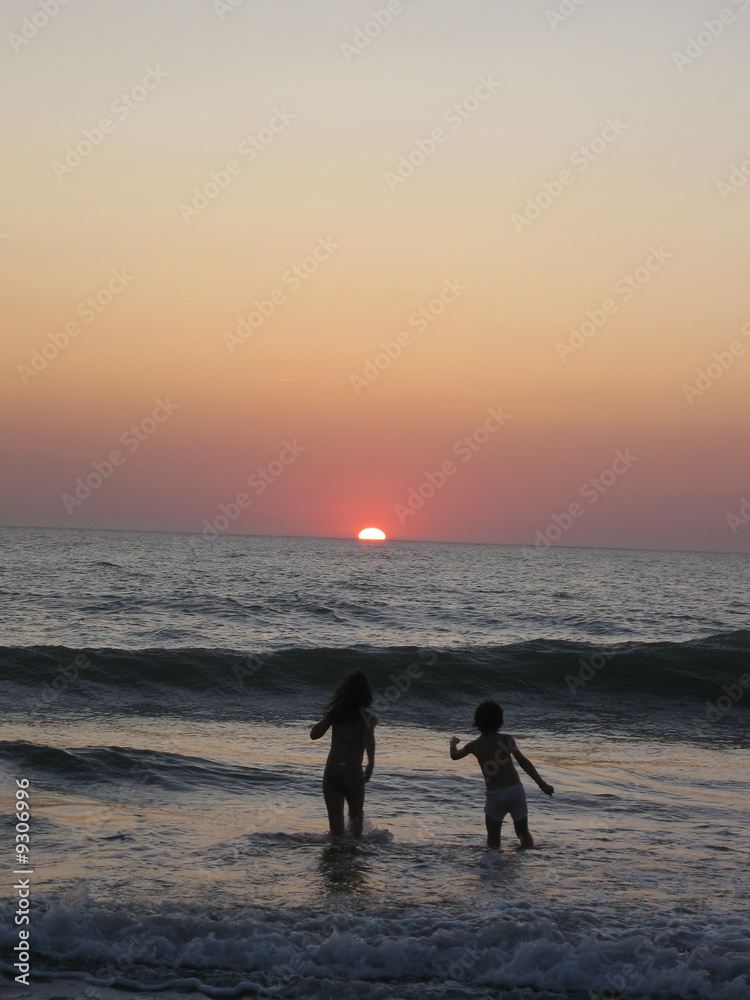 Fototapeta premium En attendant la vague