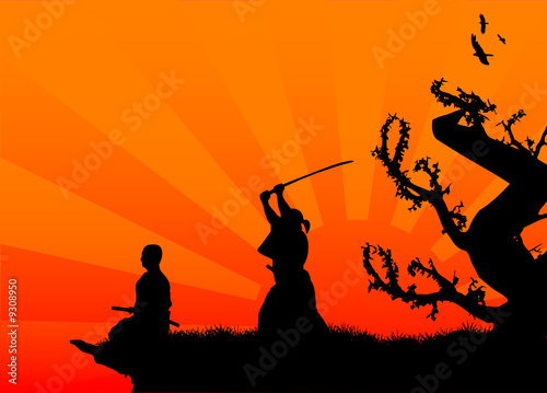 samurai silhouette