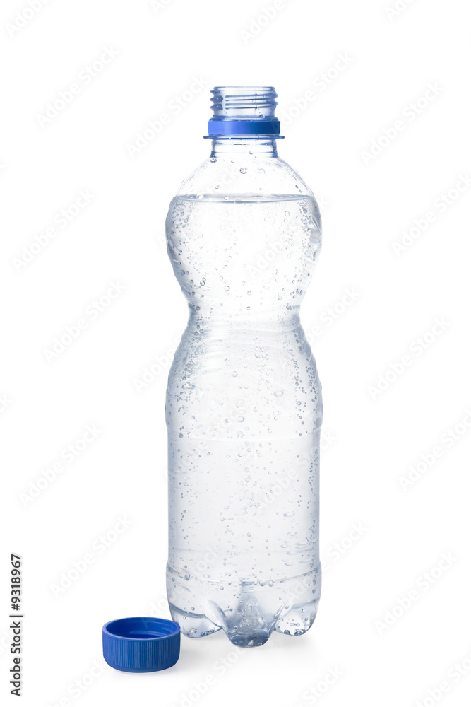 Water bottle on white background Water bottle on white background
