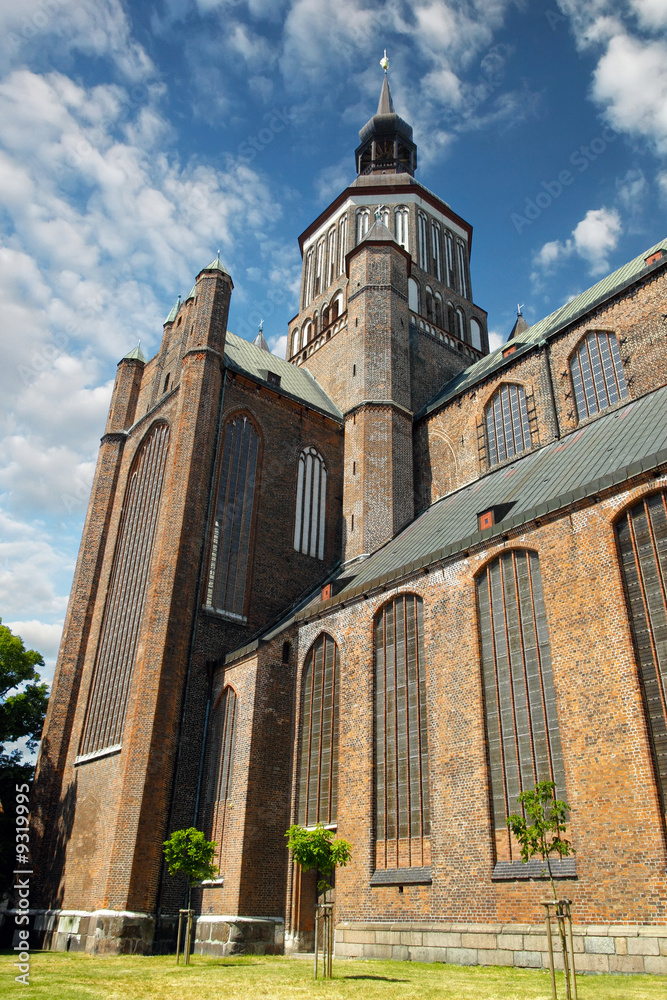 Obraz premium stralsund kirche