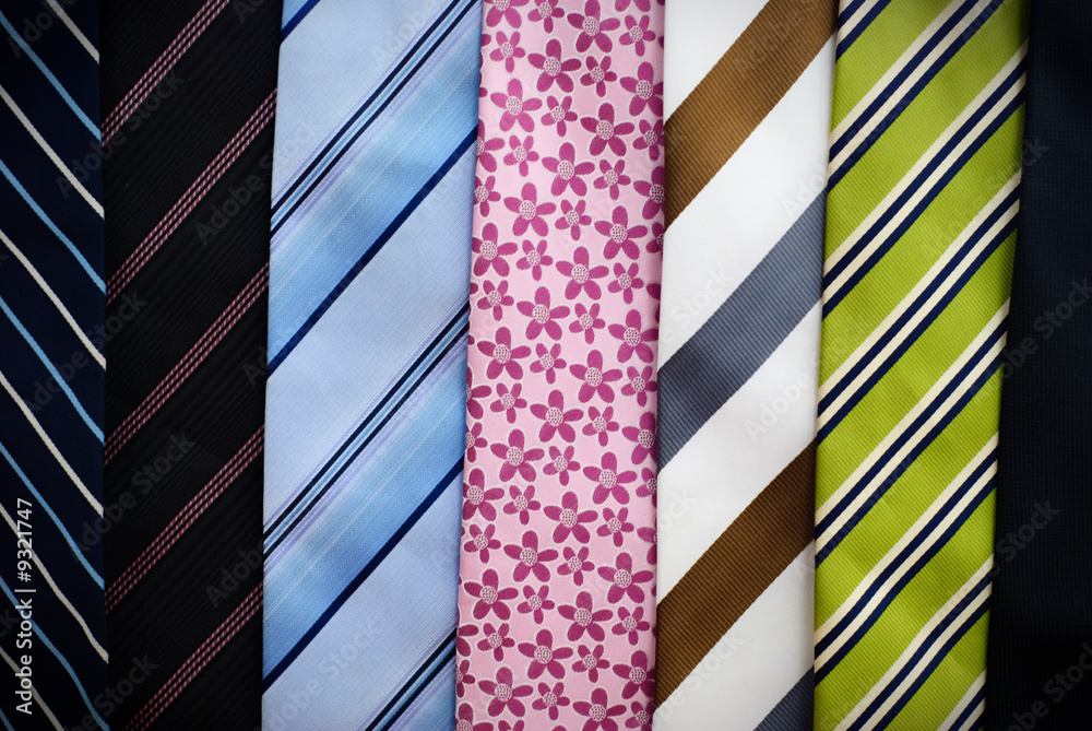 Colorful neckties Colorful neckties