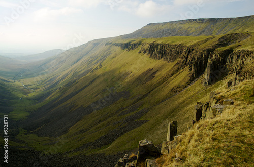 High Cup Nick Dramatic Northern English Scenery