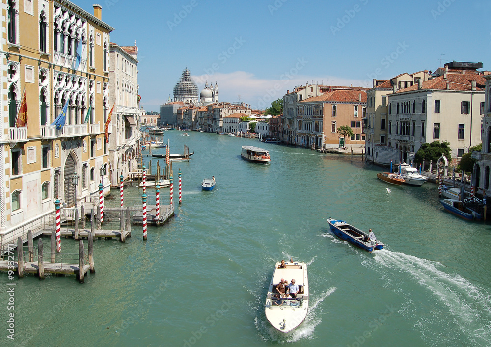 Fototapeta premium Canal Grande an einem Mittag