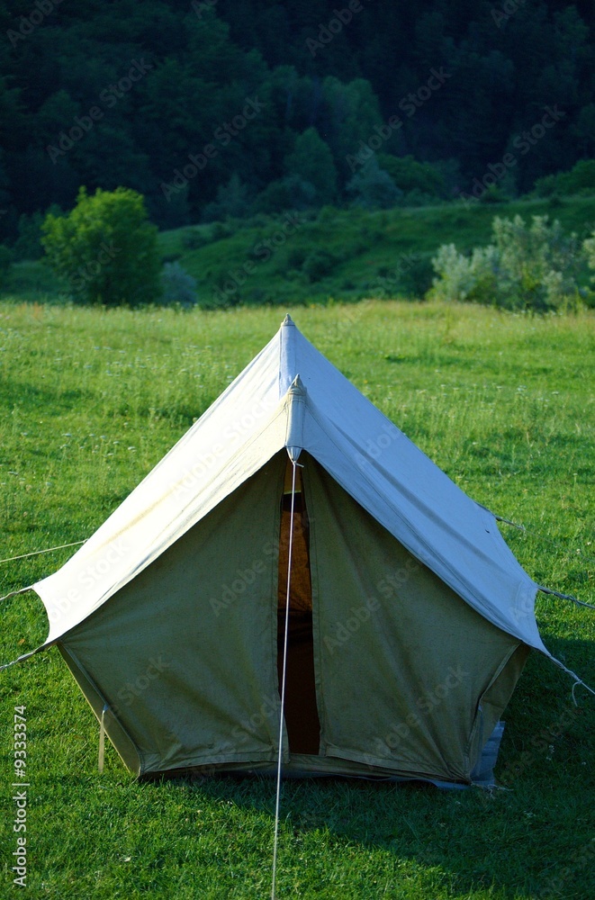 old tent