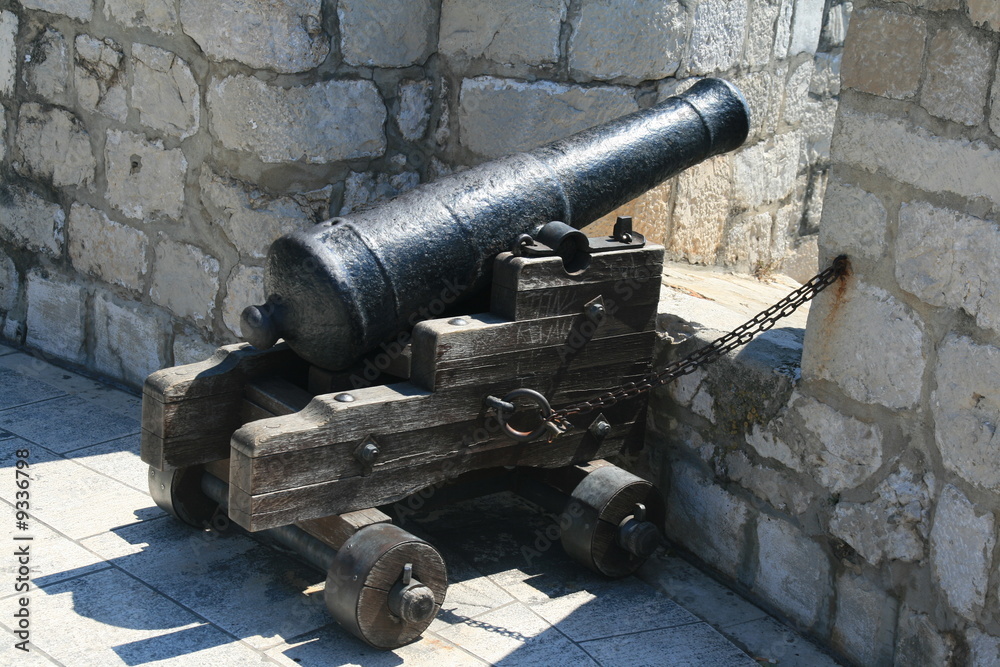 canon de Dubrovnik Croatie