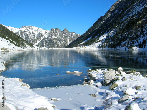 La de Gaube début hiver photo