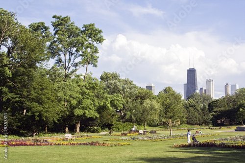 View from Lincoln Park - Chicago, IL. © Henryk Sadura