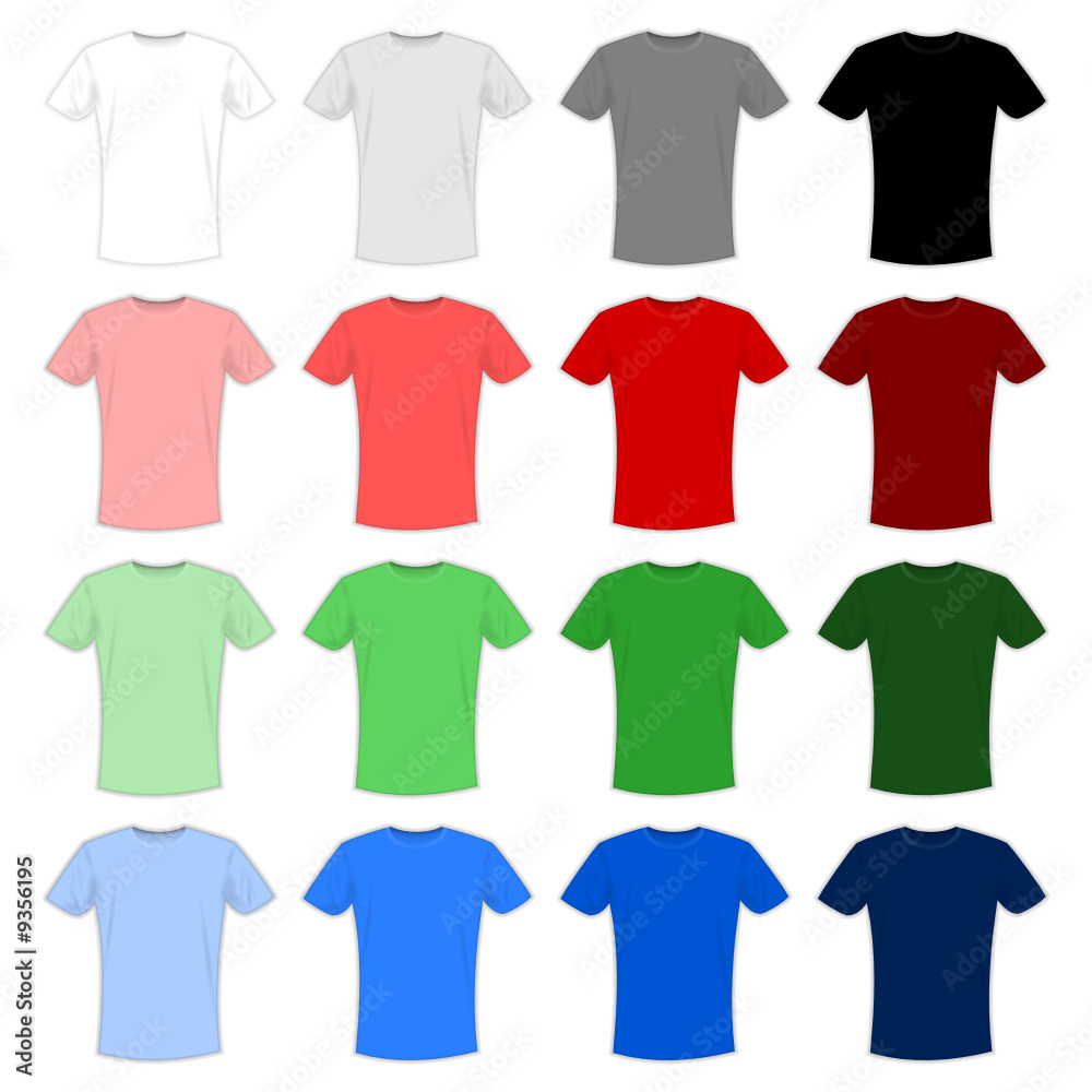 t-shirts farbig t-shirts farbig