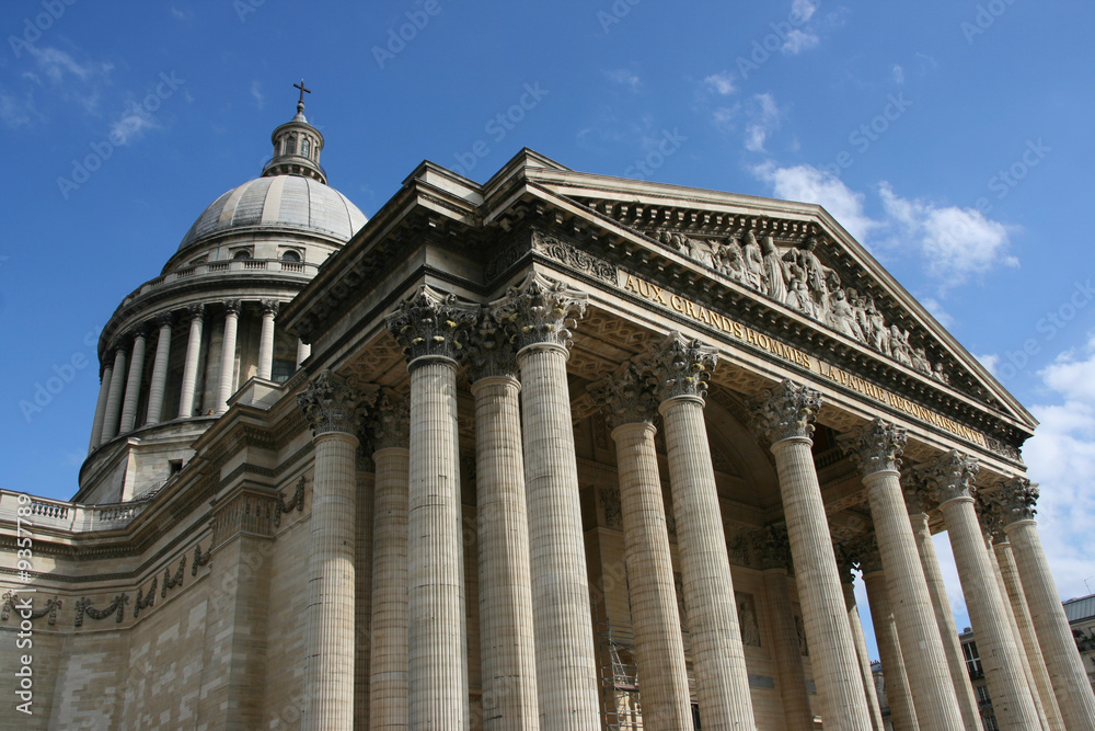 Pantheon in Latin Quarter in Paris, France