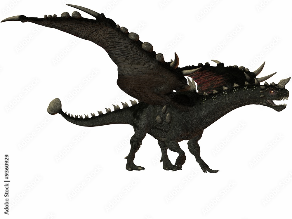 Fototapeta premium Fantasie Drache
