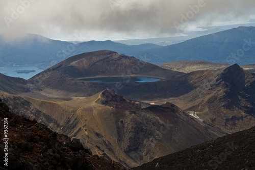volcano landscape