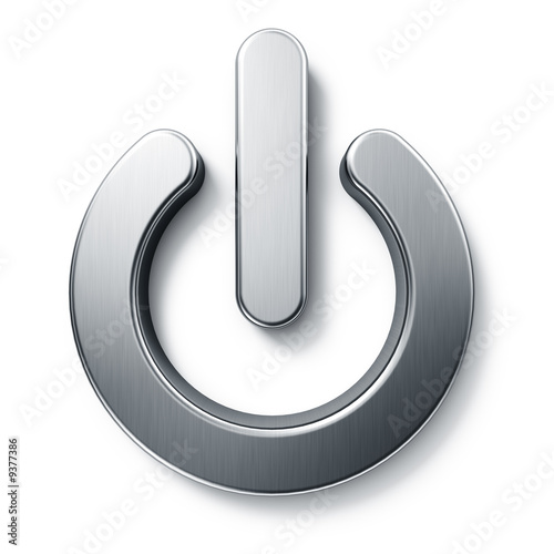 3d rendering of a on off si...