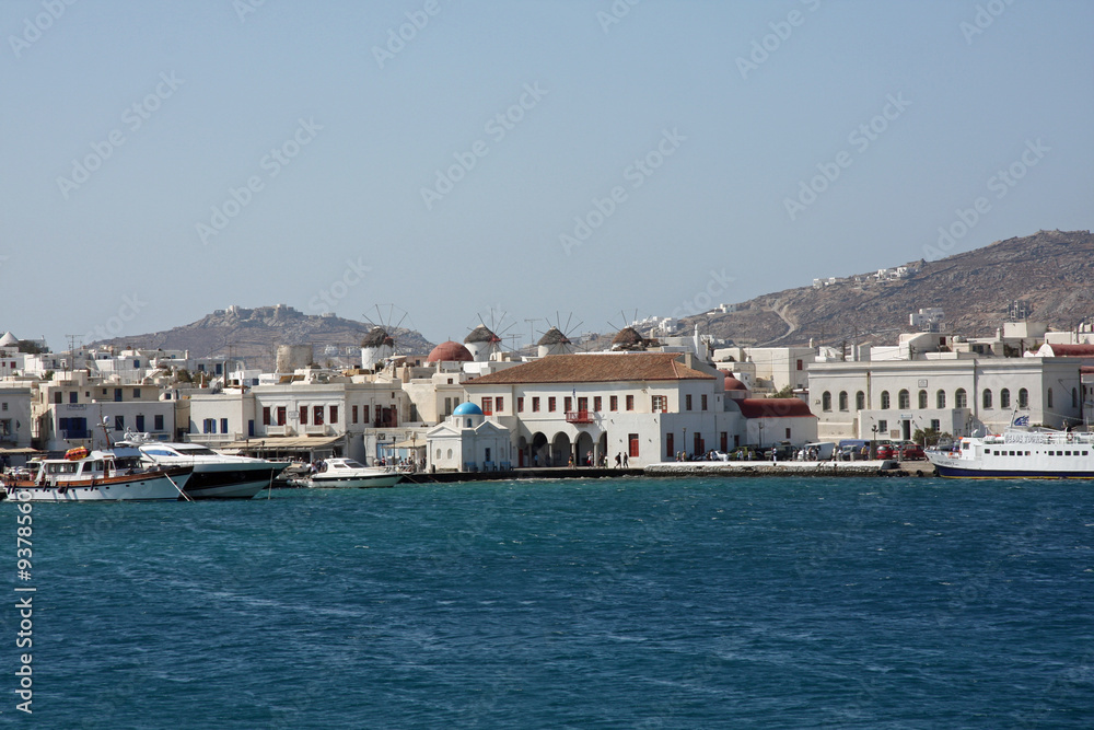 Hafen von Mykonos