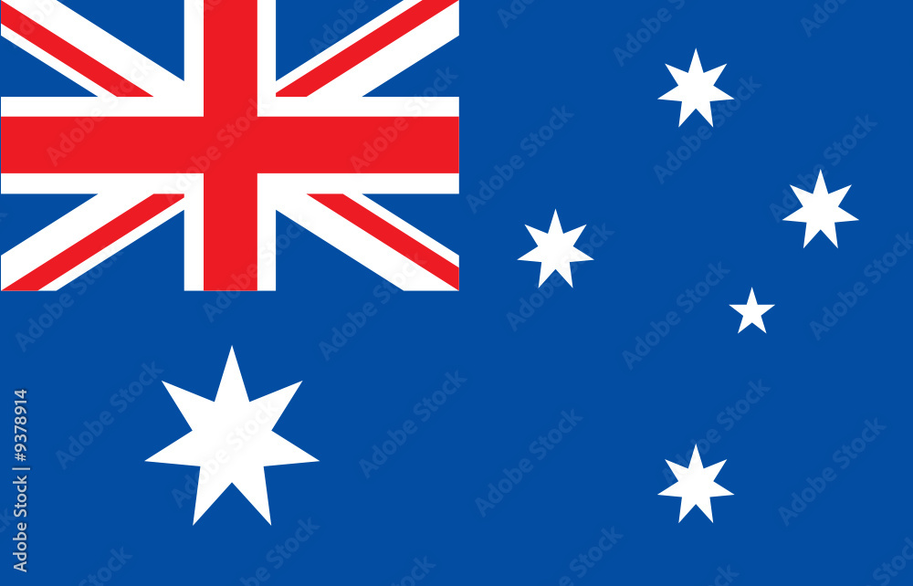 Fototapeta premium Austrlia flag