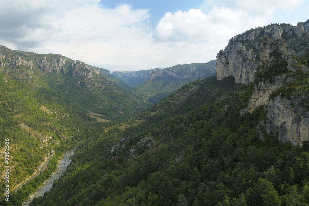 Obraz premium corniche du causse mejean 2