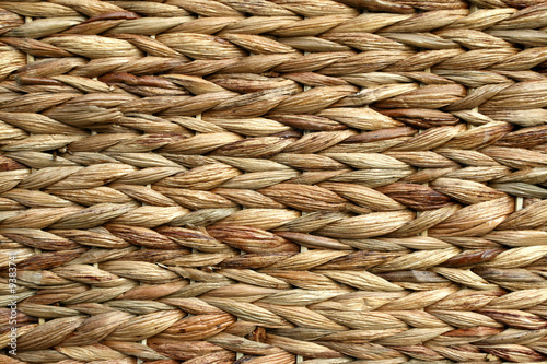 Wicker basket background. Wooden texture abstract.