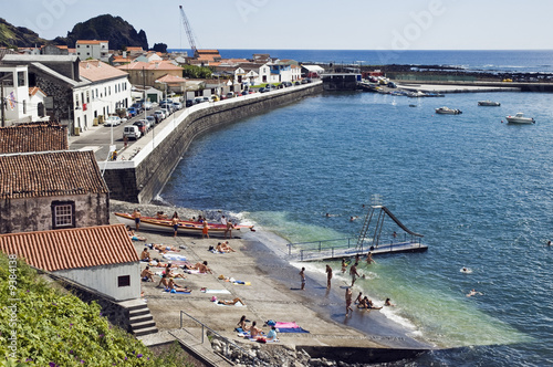 Village of Lages do Pico in Pico island, Azores, Portugal. photo