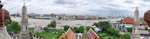 Bangkok, Panorama du Wat Arun