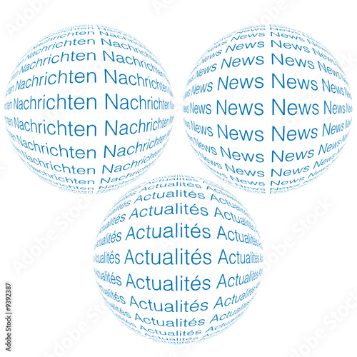globe de l'information