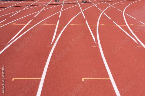 Laufbahn Leichtathletik