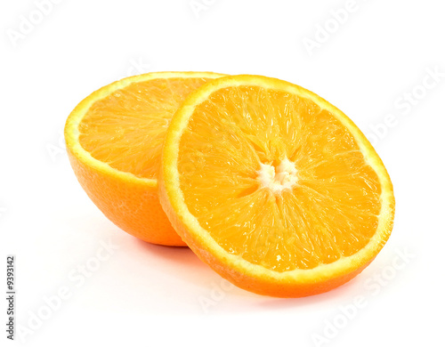 oranges fruit studio isolated