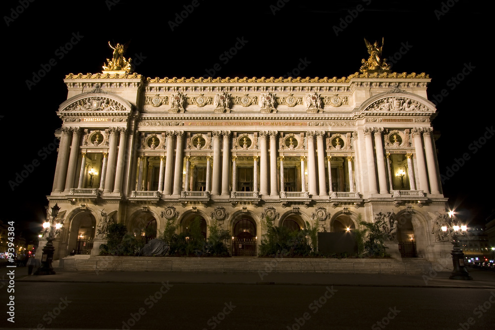 Opéra Garnier la nuit- Paris