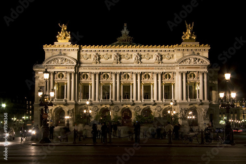 Opéra Garnier la nuit- Paris