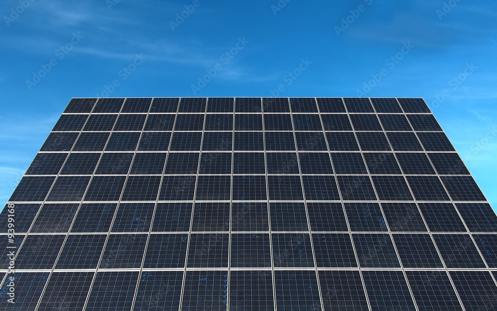 Large solar panel from a photovoltaic power station Large solar panel from a photovoltaic power station