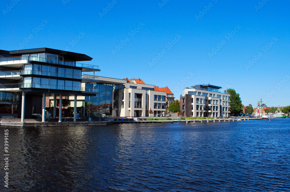 Emder Delft mit neuer Skyline