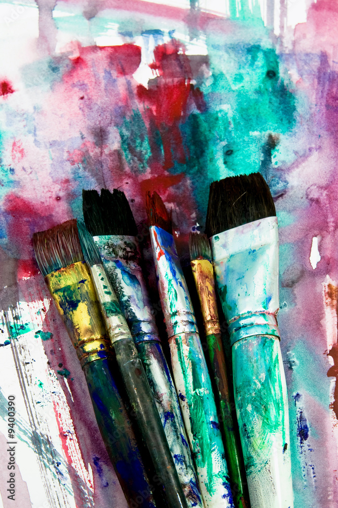Obraz premium water color brush,s