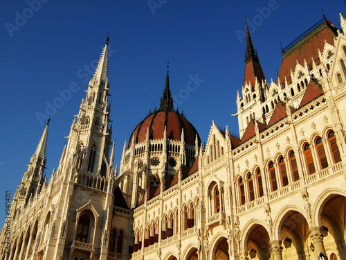 Canvas Print Parlament von Budapest
